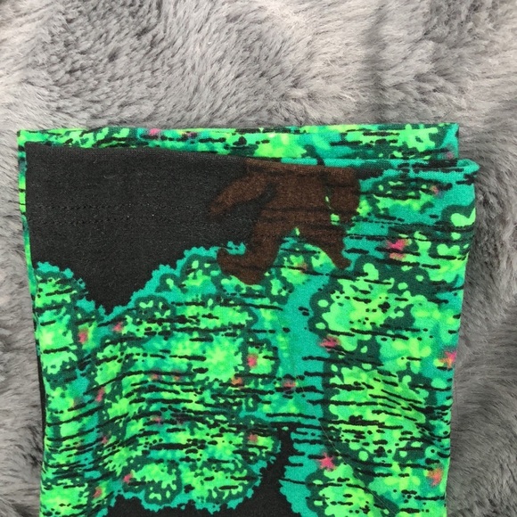 [LULAROE] Big Foot Yeti Sasquatch Leggings OS One Size Unicorn 🦄 - Picture 3 of 5